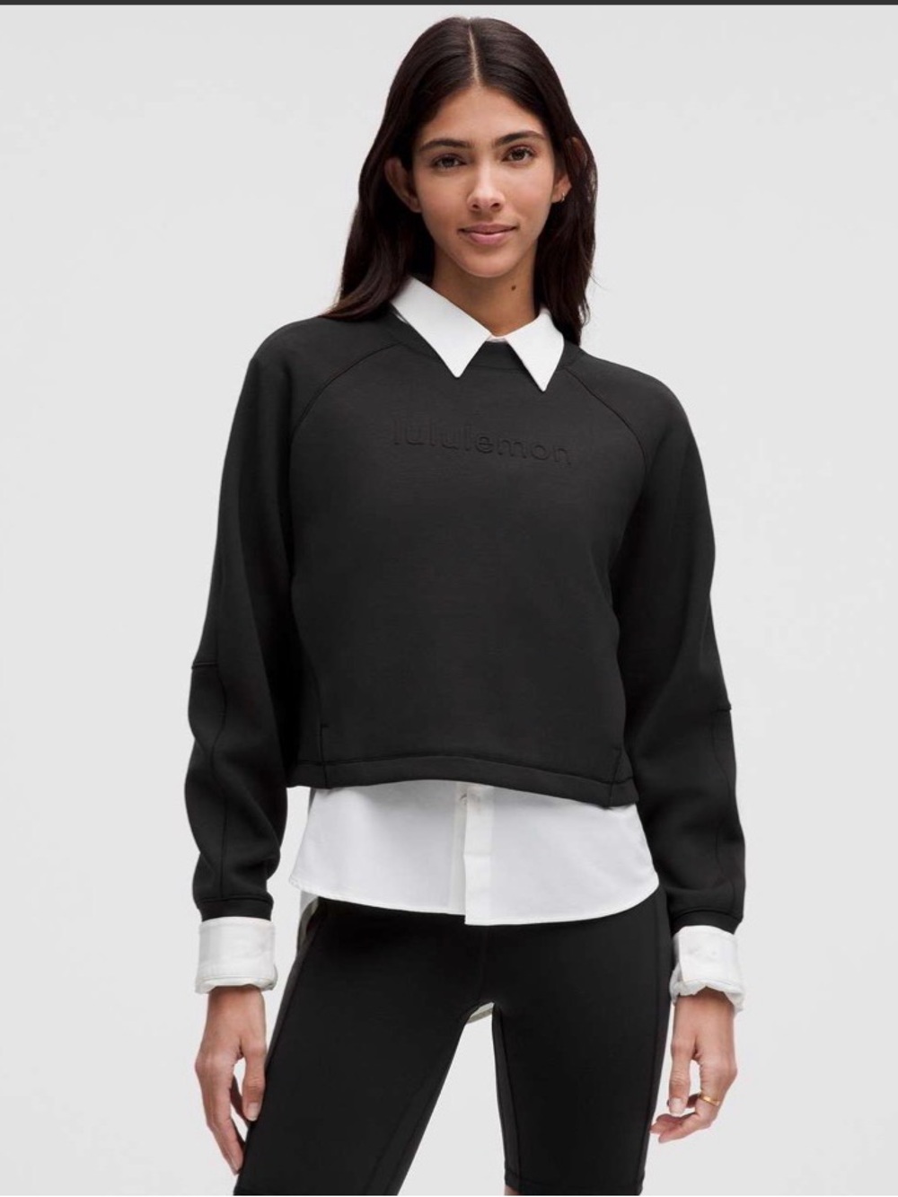 lululemon Smooth Spacer Pullover Graphic ~black~ Size 12 NWT $118 MSRP🌟